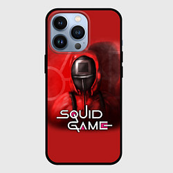 Чехол для iPhone 13 Pro Игра в кальмара: Квадрат, цвет: 3D-черный