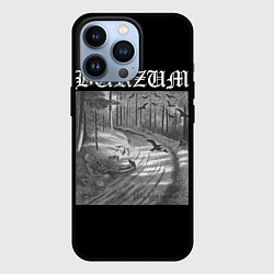 Чехол для iPhone 13 Pro Burzum Hvis lyset tar oss, цвет: 3D-черный