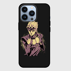 Чехол для iPhone 13 Pro Giorno Giovanna Golden Wind, цвет: 3D-черный