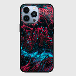 Чехол для iPhone 13 Pro Смешение, цвет: 3D-черный