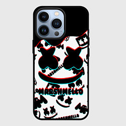 Чехол для iPhone 13 Pro MARSHMELLO GLITCH, цвет: 3D-черный