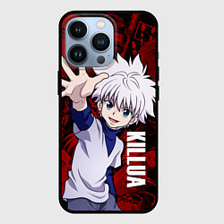 Чехол для iPhone 13 Pro Киллуа Золдик, Охотник x Охотник, цвет: 3D-черный