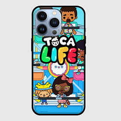 Чехол для iPhone 13 Pro Toca Boca Тока Бока аттракцион, цвет: 3D-черный