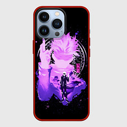Чехол для iPhone 13 Pro Магическая битва: Сатору Годжо, цвет: 3D-красный