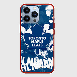 Чехол для iPhone 13 Pro Торонто Мейпл Лифс, Toronto Maple Leafs, цвет: 3D-красный