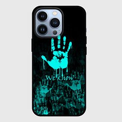 Чехол для iPhone 13 Pro WE KNOW NEON LOGO, цвет: 3D-черный