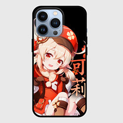 Чехол для iPhone 13 Pro Genshin Impact: Klee, цвет: 3D-черный