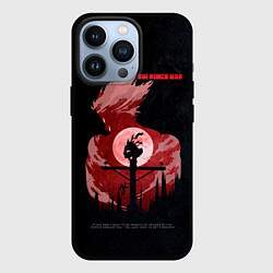 Чехол для iPhone 13 Pro One Punch-Man эпичный Гароу, цвет: 3D-черный