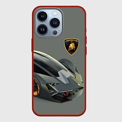 Чехол для iPhone 13 Pro Lamborghini concept 2020, цвет: 3D-красный