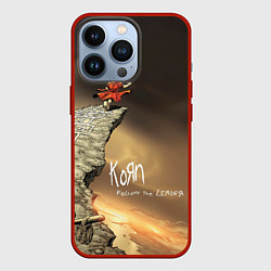 Чехол для iPhone 13 Pro Follow the Leader - Korn, цвет: 3D-красный