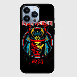 Чехол для iPhone 13 Pro Iron Maiden - Senjutsu, цвет: 3D-черный