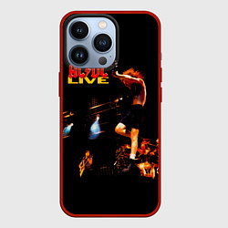 Чехол для iPhone 13 Pro ACDC Live, цвет: 3D-красный