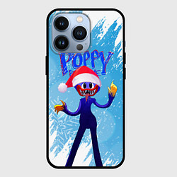 Чехол для iPhone 13 Pro Новогодний Poppy Playtime, цвет: 3D-черный