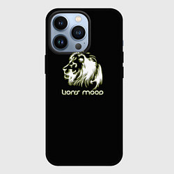 Чехол для iPhone 13 Pro Lions mood, цвет: 3D-черный