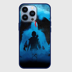 Чехол для iPhone 13 Pro БОГ ВОЙНЫ РАГНАРЁК GOD OF WAR, цвет: 3D-тёмно-синий