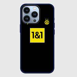 Чехол для iPhone 13 Pro Haaland 9 - Borussia Dortmund, цвет: 3D-тёмно-синий