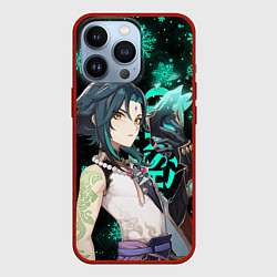Чехол для iPhone 13 Pro GENSHIN IMPACT СЯО НОВОГОДНИЙ, цвет: 3D-красный