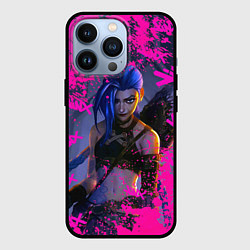 Чехол для iPhone 13 Pro Jinx v2 Arcane LoL, цвет: 3D-черный