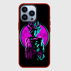 Чехол для iPhone 13 Pro Драконий Жемчуг Зет, ретро, цвет: 3D-красный