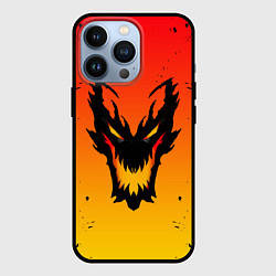 Чехол для iPhone 13 Pro DOTA SHADOW FIEND FIRE, цвет: 3D-черный