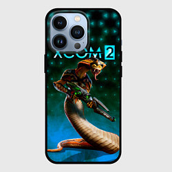 Чехол для iPhone 13 Pro XCOM ИКС КОМ рептилия, цвет: 3D-черный