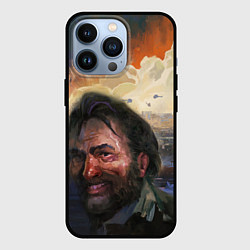 Чехол для iPhone 13 Pro Disco Elysium Harrier Du Bois, цвет: 3D-черный