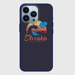 Чехол для iPhone 13 Pro Арракис Дюна Vintage theme, цвет: 3D-тёмно-синий