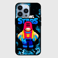 Чехол для iPhone 13 Pro Grom Гром Brawl Stars, цвет: 3D-черный