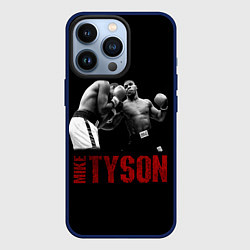 Чехол для iPhone 13 Pro Майк Тайсон Mike Tyson, цвет: 3D-тёмно-синий