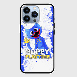 Чехол для iPhone 13 Pro POPPY PLAYTIME - ХАГГИ ВАГГИ ПРИВЕТ, цвет: 3D-черный