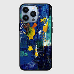 Чехол для iPhone 13 Pro КРАСКА PAINT, цвет: 3D-черный