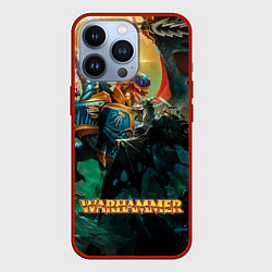Чехол для iPhone 13 Pro Warhammer арт, цвет: 3D-красный