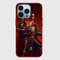 Чехол для iPhone 13 Pro Капитан роты Хаоса, цвет: 3D-красный