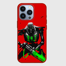 Чехол для iPhone 13 Pro Воин некрона, цвет: 3D-красный