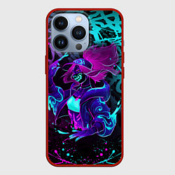 Чехол для iPhone 13 Pro KDA NEON GRAFFITI LEAGUE OF LEGENDS, цвет: 3D-красный