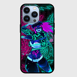 Чехол для iPhone 13 Pro KDA NEON DRAGONS LEAGUE OF LEGENDS НЕОНОВЫЕ ДРАКОН, цвет: 3D-черный