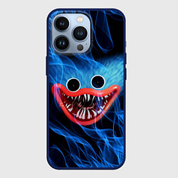 Чехол для iPhone 13 Pro POPPY PLAYTIME ХАГИ ВАГИ В ОГНЕ, цвет: 3D-тёмно-синий