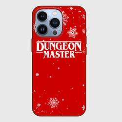 Чехол для iPhone 13 Pro ГАЧИМУЧИ DUNGEON MASTER НОВОГОДНИЙ, цвет: 3D-красный