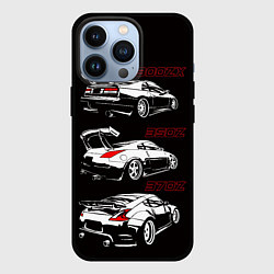 Чехол для iPhone 13 Pro NISSAN 300 ZX 350Z 370Z JDM STYLE, цвет: 3D-черный