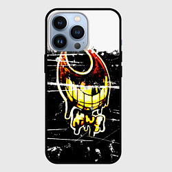 Чехол для iPhone 13 Pro Bendy and the Ink Machine Бэнди, цвет: 3D-черный