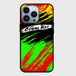 Чехол для iPhone 13 Pro Логотип Cobra Kai, цвет: 3D-черный