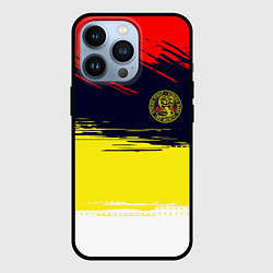 Чехол для iPhone 13 Pro Кобра кай Cobra Kai спина, цвет: 3D-черный