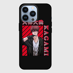 Чехол для iPhone 13 Pro Тайга Кагами Taiga Kagami, цвет: 3D-черный