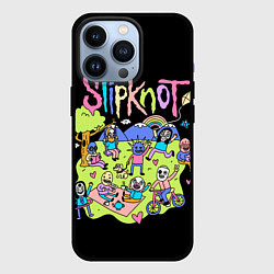 Чехол для iPhone 13 Pro Slipknot cuties, цвет: 3D-черный