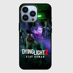 Чехол для iPhone 13 Pro Dying Light: Stay Human - логово зомби, цвет: 3D-черный
