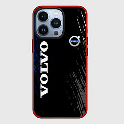 Чехол для iPhone 13 Pro Volvo марка автомобиля, цвет: 3D-красный