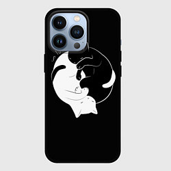 Чехол для iPhone 13 Pro Бесконечная любовь Endless kitty love, цвет: 3D-черный