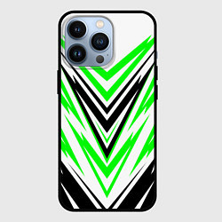 Чехол для iPhone 13 Pro Абстрактная симметрия, цвет: 3D-черный