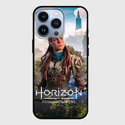 Чехол для iPhone 13 Pro Aloy Элой Horizon, цвет: 3D-черный