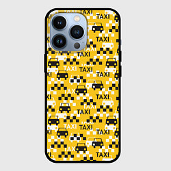 Чехол для iPhone 13 Pro Такси Taxi, цвет: 3D-черный